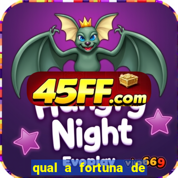 qual a fortuna de renato garcia